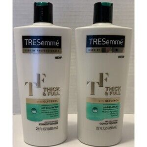 Tresemme Thick & Full Conditioner Glycerol pH Balanced Jumbo Size New X2